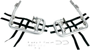 DG PERFORMANCE f[W[ptH[}X ito[ Vo[/ubN TRX90 yALLOY NERFS SIL/BLK [D60-2102]z 1993 - 2016 FourTrax 2001 Sportrax 2002 2005 TRX90EX 2007 2008 TRX90X 2009 HONDA z_ GWK[h t[