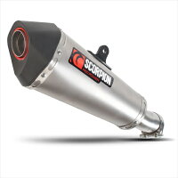 SCORPIONスコーピオンセルケトテーパー(SERKETTAPERSILENCERS)スリップオンマフラー素材:サテンチタニウム(SatinTitanium)GSX-R1000