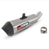 SCORPIONスコーピオンセルケトテーパー(SERKETTAPERSILENCERS)スリップオンマフラー素材:サテンチタニウム(SatinTitanium)GSX-R1000