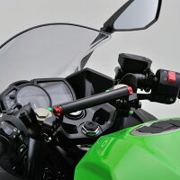 DAYTONAデイトナ各種電子機器マウント・オプション車種別マルチバーホルダーキャップボルトカラー:レッドNinja400(18)、Ninja250(18)