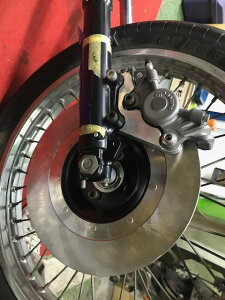 SPEED SHOP ITO �X�s�[�h�V���b�v�C�g�E �T�|�[�g�L�b�g(�V���O���f�B�X�N) Z750-D1 KZ750D KZ1000 Z650 KAWASAKI �J���T�L �L�����p�[�T�|�[�g�E�u���P�b�g �u���[�L �T�|�[�g�^�C�v�F�t���b�g�u���b�N / 