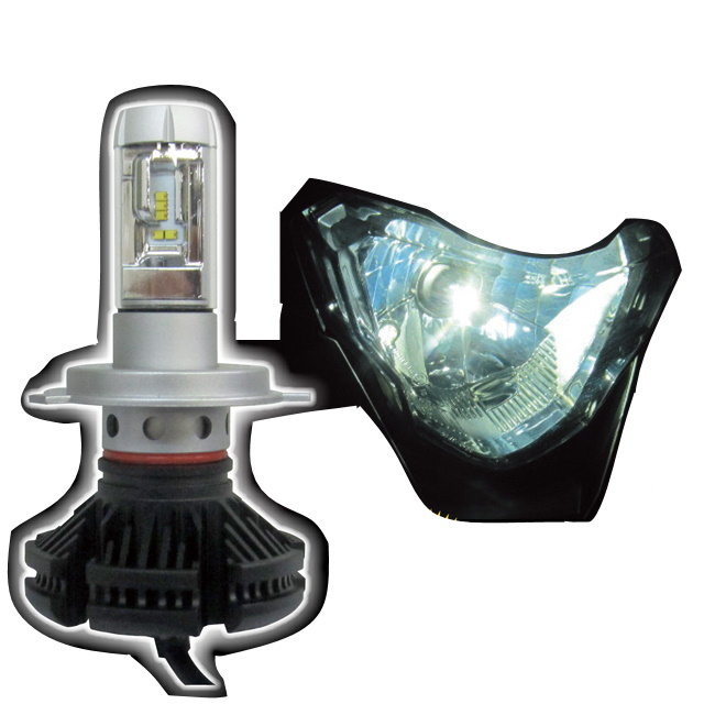 ODAXオダックス ヘッドライトバルブ X3 新作からSALEアイテム等お得な商品 満載 トリプルエックス LEDヘッドライトキット バルブタイプ：H4 オダックス 期間限定お試し価格 ODAX