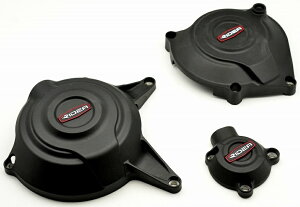 RIDEA ���f�A �Y�f�@�ۋ����G���W���J�o�[ (2���J�o�[)�Z�b�g MT-03 2015- MT-25 YZF-R25 YZF-R3 MT03 YAMAHA ���}�n �G���W���J�o�[�Z�b�g �G���W���p�[�c �G���W��