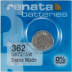 renata 362 SR721SW�y1�z �X�C�X�� �{�^���d�r ���v�p�_����d�r 1.55V ���{�㗝�X���K�i