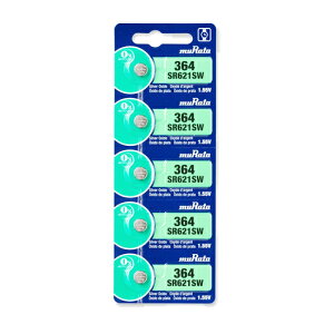 muRata ���\�j�[ SR621SW(364)�y5�zsony 364 �R�C���d�r �{�^���d�r �_����d�r ���v�p�d�r coin cell 1.55V ���{��