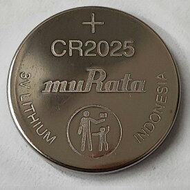 muRata(旧sony) cr2025【1個入り】 CR2025 3V リチウム電池 村田製作所製 ボタン電池 リチウム電池 正規品 業務用製品を小分けで販売します。