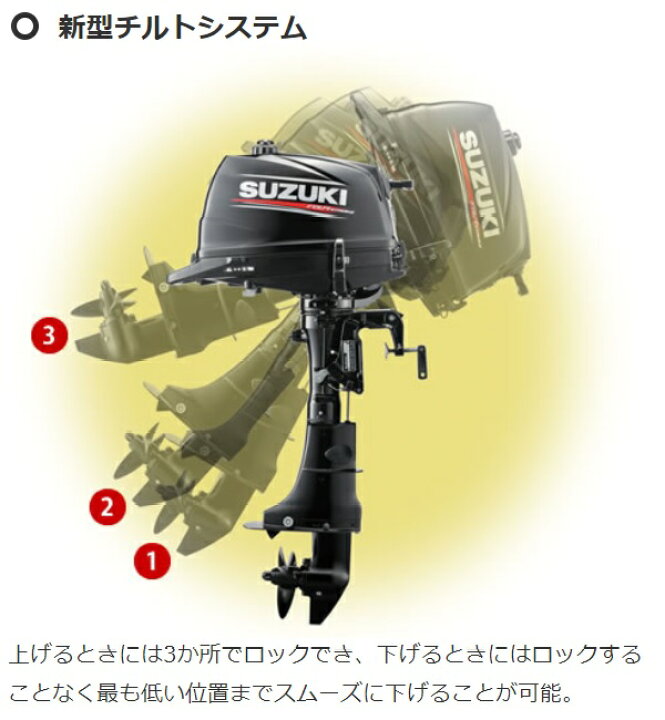 楽天市場】【送料無料から】スズキ 船外機 6馬力 DF6AS 4ストローク  