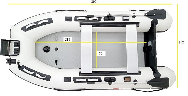 【送料無料から】AFボート AF300V B級品 ゴムボート インフレータブル 検不要艇 ゴムボート、カヤック、ＡＦボート