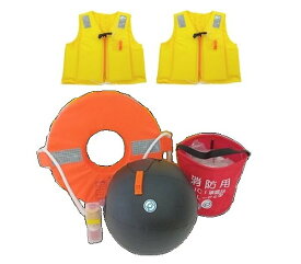 【送料無料から】ゴムボート ボート 法定備品セット2名用　船検対応　タイプA　桜マーク