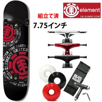 初心者におすすめスケートボードコンプリートELEMENTエレメントDISPERSION+トラック3色+ウィール3色スケボーコンプリート