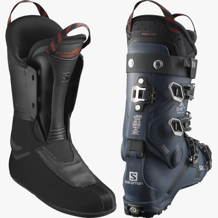 楽天市場 マラソン期間 3000円以上で300円offクーポン サロモンスキーブーツ テックビンディング対応 Salomon Shift Pro 100 At シフト プロ 100 At 21 22 22 バックカントリー スキー靴 W85 スキー用品通販 Websports