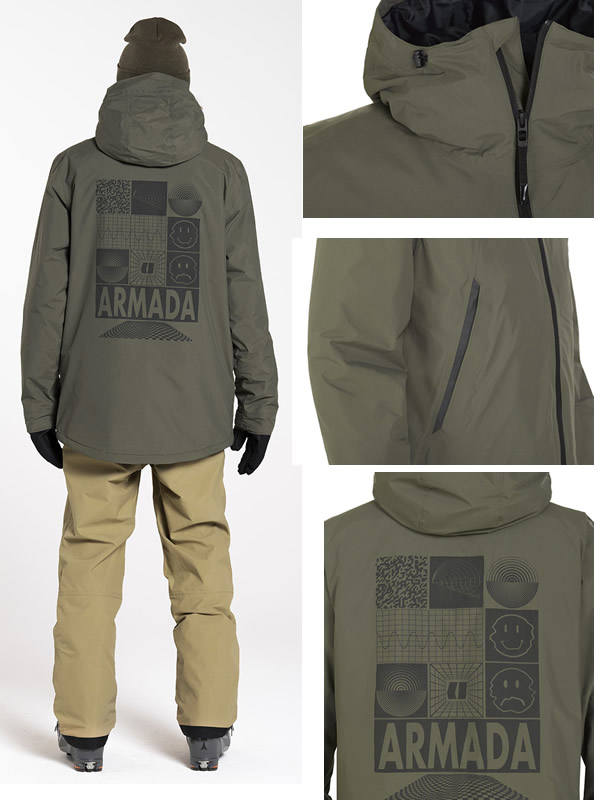 楽天市場】21-22モデル ARMADA アルマダ スキーウェア READY -jacket 