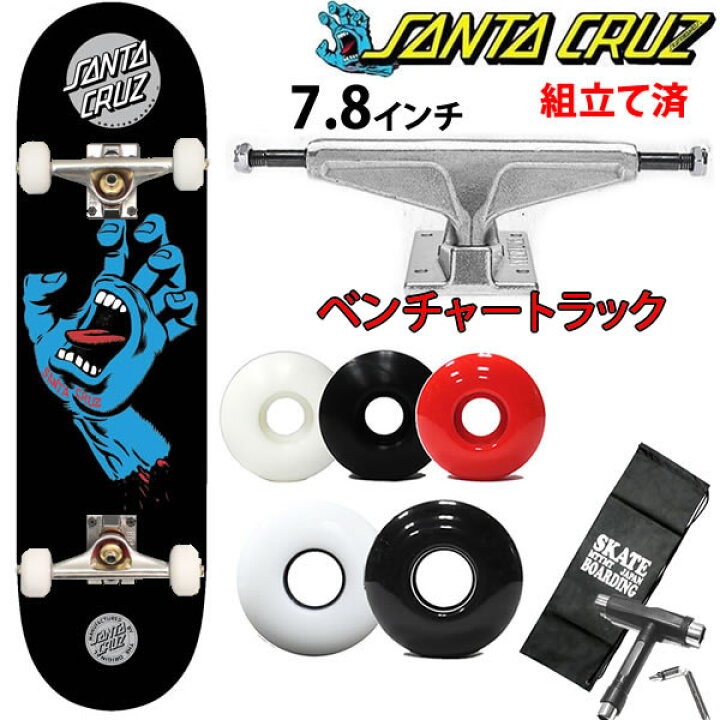 楽天市場】サンタクルーズ スケボー コンプリート ベンチャートラック 