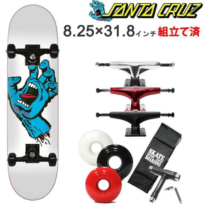 楽天市場】サンタクルーズ スケボー コンプリート スクリーミング  
