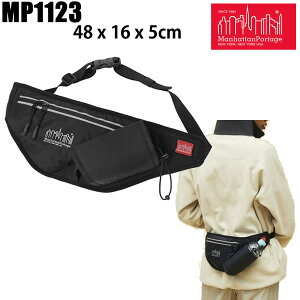 [���K�i �������b�s���O��]�}���n�b�^���|�[�e�[�W�@�����b�N�@ Greenway Waist Bag Ripstop Nylon�@�u���b�N MP1123RN�@Manhattan Portage �y�o�b�N�p�b�N�E�����b�N�T�b�N�z