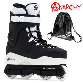 ANARCHY アナーキー インラインスケート フリースタイル REVOLUTION-2 Black ANC003 アグレッシブ インライン 【smtb-k】[%OFF]【w23】