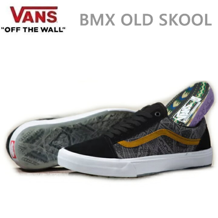 楽天市場 正規品 無料ラッピング可 バンズ オールドスクール Vans Bmx Old Skool Courage Adams Black Golden Brown Vn0a5jipacq ヴァンズ スニーカー スケボーシューズ W90 スキー用品通販 Websports