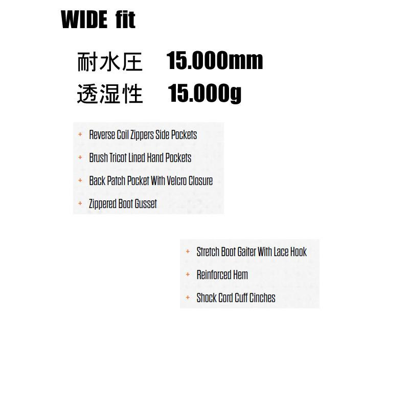 22-23 THIRTYTWO sweeper wide ウエア | d-edge.com.br
