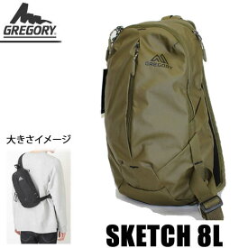 【マラソン期間★3000円以上で300円OFFクーポン】グレゴリー SKETCH 8 スケッチ8L ウッドランドグリーン 1426299753　　男性女性 GREGORY ショルダー　ボディバッグ