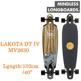 ロングスケートボード MINDLESS LONGBOARDS マインドレス LAKOTA DT IV ラコタ DROP THROUGH コンプリート ロンスケ スケボー【L1】