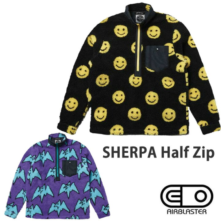 楽天市場】処分価格！！エアブラスター ○Mサイズのみ SHERPA HALF ZIP  