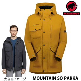 マムート　アウトドア　ウェア　●Sサイズのみ Mountain SO Parka AF Men　/ CHEETAH 7502　1011-01950 マウンテンSOパーカ　メンズ MAMMUT【w17】