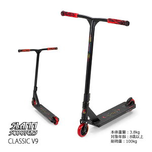 t[X^CXN[^[ SLAMM SCOOTERS LbNXN[^[ CLASSIC V9 Black-Red SL1030 LbN{[h lp yw67z