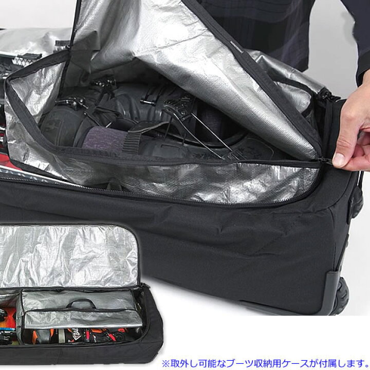 楽天市場】ダカイン スキーケース FALL LINE SKI ROLLER 175cm Black 