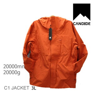 CANDIDE キャンディッド スキーウェア C1 3L shelll JACKET / ROOIBOS スノーウェア シェル ジャケット 【スキーウェア・スキー用品】【C1】【w11】