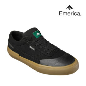 [正規品 無料ラッピング可]エメリカ スニーカー EMERICA VULCANO(ヴルカーノ) BLACK-GREY-GUM スケボーシューズ スケートボード 靴 emerica【w12】