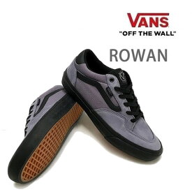 【マラソン期間★3000円以上で300円OFFクーポン】[正規品 無料ラッピング可]バンズ スニーカー ローワン / VANS ROWAN / NUBUCK LIGHT PURPLE BLACK (VN0A5JICBI6)スケートシューズ メンズスニーカー【w14】