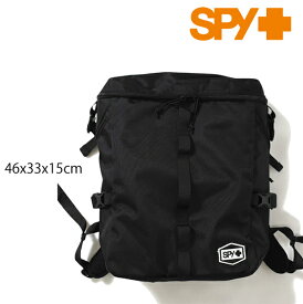 【マラソン期間★3000円以上で300円OFFクーポン】[正規品 無料ラッピング可]SPY スパイ 　バッグ　CROSS TOWN CITY BAG PACK / BLACK　ボックス型 リュック　バックパック【C1】【w95】