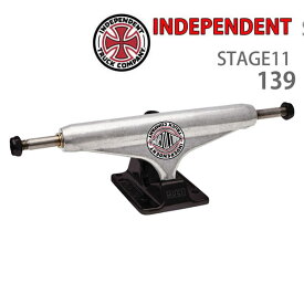 スケボー トラック インディペンデント 2個セット INDEPENDENT Stage11 TRUCKS / FORGED HOLLOW BTG SUMMIT /シルバーブラック STANDARD【C1】【w17】