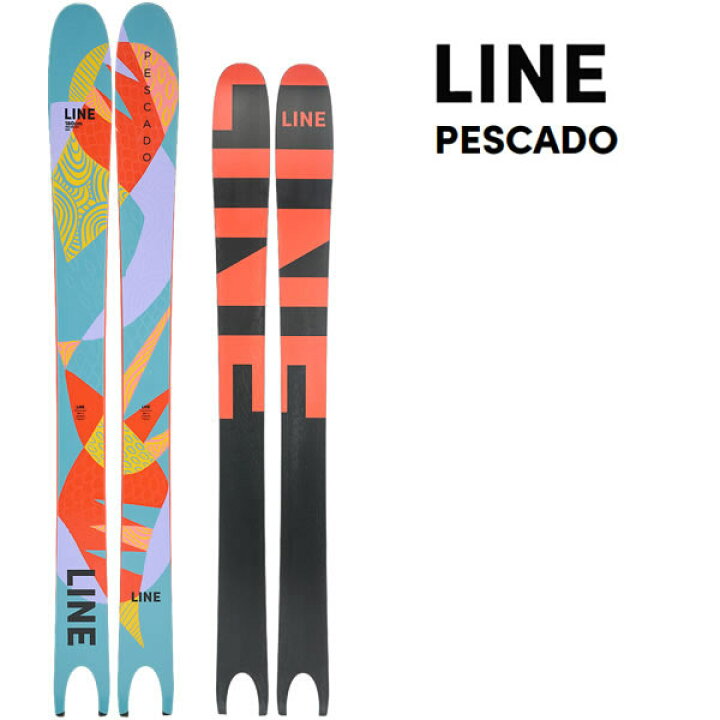 楽天市場】LINE スキー板 PESCADO 単品 (板のみ) ペスカド (23-24 2024 