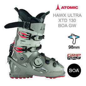 【11日1:59まで★3000円以上で300円OFFクーポン】アトミック スキーブーツ 2025 テックビンディング対応 HAWX ULTRA XTD 130 BOA GW (24-25）バックカントリー スキー靴