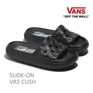 VANS oY T_ SLIDE-ON VR3CUSH BLACK(VN000BCCBLK)Y fB[X VANS @Y yw18z