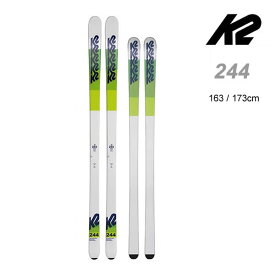 【マラソン期間★3000円以上で300円OFFクーポン】K2 モーグルスキー 244 トゥーフォーフォー (23-24 2024) コブ板 スキー板 単品 (板のみ)ケーツー 日本正規品 【L2】【代引き不可】【w95】