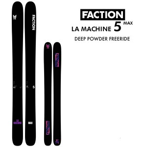 y179:59܂Ł3000~ȏ300~OFFN[|zFACTION SKI 2026 LA MACHINE 5 MAX E}V[5 XL[ Pi (̂) 25-26 t@NV XL[ yL2zyszyw06z