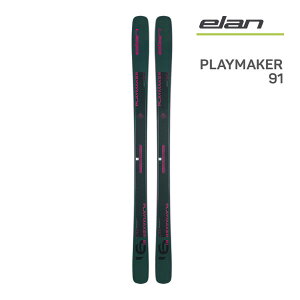 【27日9:59まで★3000円以上で300円OFFクーポン】エラン スキー板 2025 PLAYMAKER 91 スキー板 単品 (板のみ) ACYKFR23 プレイメーカー91 24-25 エランスキー elan ski 2025 【L2】【代引不可】【w12】