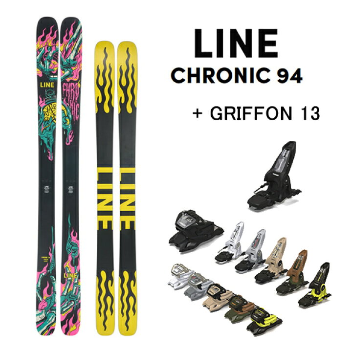 楽天市場】フリースタイルスキー LINE CHRONIC 94 クロニック (23-24 