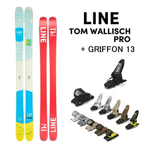 フリースタイルスキー LINE トム・ウォリッシュ プロ PRO(23-24 2024) + 24 マーカー GRIFFON 13 ID 90mm ブレーキ【L2】【代引不可】【w13】