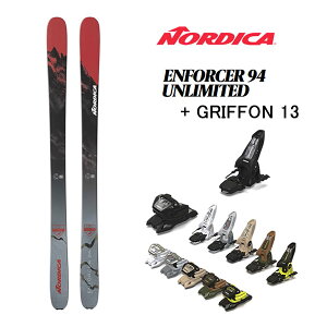 mfBJ XL[ nordica ENFORCER 94 (23-24 2024) + 24 }[J[ GRIFFON 13 ID 100mm u[LyL2zyszyw16z