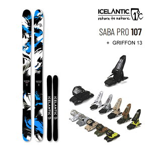 y279:59܂Ł3000~ȏ300~OFFN[|zICELANTIC XL[ 2024 SABA PRO 107 Tov (23-24 2024) + 24 }[J[ GRIFFON 13 ID 110mm u[L ACXeBbNyL2zyszyw28z