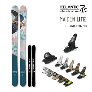 ICELANTIC XL[ 2024 MAIDEN LITE 101 CfCg (23-24 2024) + 24 }[J[ GRIFFON 13 ID 100mm u[L ACXeBbN XL[yL2zyszyw28z