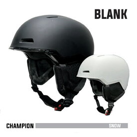 スノーボード ヘルメット BLANK ブランク CHAMPION SNOW ダイヤルアジャスター付き スキーヘルメット【C1】【w95】