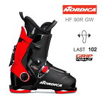 ノルディカ リアエントリー スキーブーツ 2024 nordica HF 90 R GW グリップウォーク (23-24）【w37】