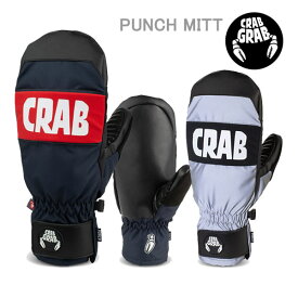 処分価格！！クラブグラブ グローブ PUNCH MITTEN (23-24 2024)CRABGRAB スノーボード グローブ ミトン【C1】