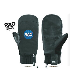 RAD GLOVES bhO[u CREW MITTEN Space BLACK ~g O[u XL[Xm[{[hO[u yC1zyw28z