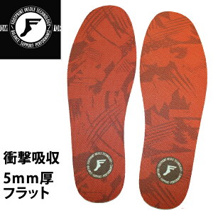 FOOTPRINT INSOLE �t�b�g�v�����g�C���\�[���@KINGFOAM INSOLE �J�b�e�B���O �t���b�g�^�C�v23-28.5cm�@5mm�� ���b�h �Ռ��z���@90���@FP �yC1�z