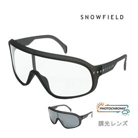 【6/10まで★3000円以上で300円OFFクーポン】SNOWFIELD 調光サングラス SF-12 マットガンメタリック MGMR 調光クリアtoスモークレンズ スノーフィールド 山本光学製 サングラス スキー＆スノーボード 釣り 【C1】【K1】